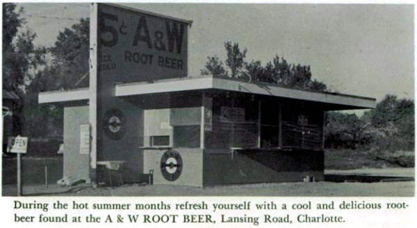 A&W Restaurant - Charlotte - Lansing Rd 3 (newer photo)